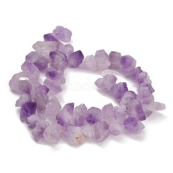 Brins de perles d'améthyste druzy brutes et naturelles&nbsp;GG-CBAC61B-A01-01