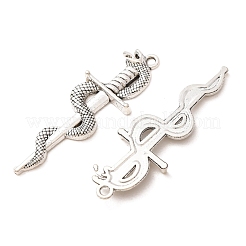 Tibetischer stil Aluminium Anhänger & Charms&nbsp;AL-CBA5212-07AS