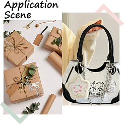 20шт. брелки из сплава&nbsp;KEYC-SC00007