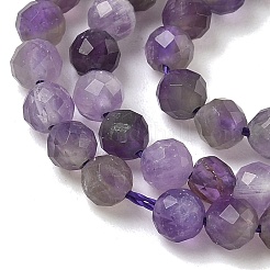 Природный аметист нитей бисера G-A252-A03-01A