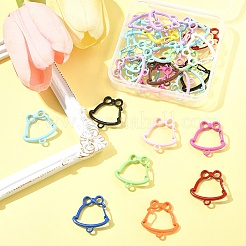 30 шт. Кольца пружинные затворные из сплава с распылительной краской FIND-FS0004-03