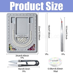 Пластиковые бисера доски дизайна&nbsp;TOOL-YW0001-72