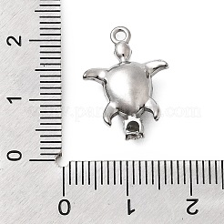 Подвески из нержавеющей стали 304 с микропаве из стразов STAS-G369-07P