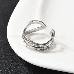 Кольца-манжеты из нержавеющей стали 304 для женщин&nbsp;RJEW-H261-07P