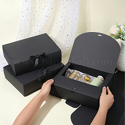 Складные бумажные подарочные коробки с лентой&nbsp;CON-WH20001-11C-02