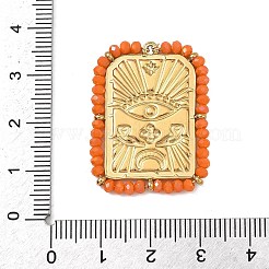 304 Edelstahl-Emaille-Anhänger&nbsp;SA-B004-05G