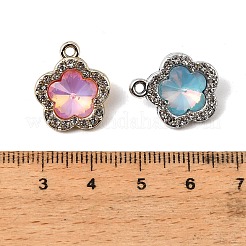 Anhänger aus Glas mit UV-Beschichtung&nbsp;FIND-K032-28P