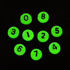 Светящиеся акриловые бусины MACR-S273-25