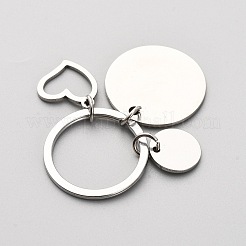 201 брелок из нержавеющей стали&nbsp;KEYC-WH20005-022