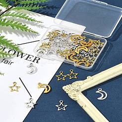 50шт подвески из сплава в тибетском стиле&nbsp;TIBEP-FS0001-30