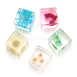 5 шт. 5-цветный кубический магнит на холодильник из смолы&nbsp;FIND-TA0005-87