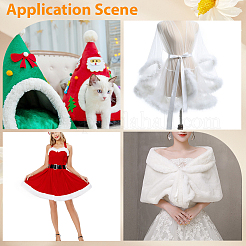 1м искусственный мех кролика рекс синель палка&nbsp;DIY-CY0001-94