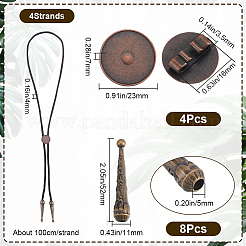 Kits de cravates bolo à faire soi-même&nbsp;DIY-GF0010-29C