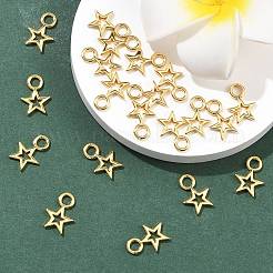 Латунные подвески в виде звезд&nbsp;XGR0160G-101G