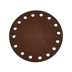 Feutre plat rond&nbsp;DIY-WH0250-76B