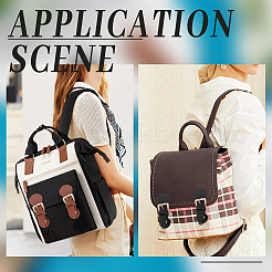 8 комплект из 2-х цветных застежек из искусственной кожи для кошелька FIND-WR0010-89