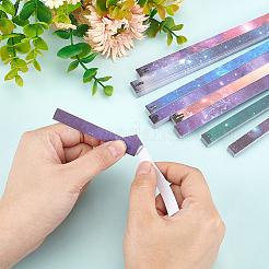 8 цветная светящаяся бумага оригами счастливая звезда DIY-WH0542-15E