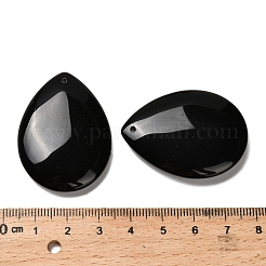 Натуральный черный обсидиан подвески&nbsp;G-Z088-02C