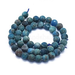 Perline apatite naturale fili&nbsp;G-E561-03-8mm