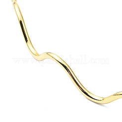 Ионное покрытие (ip) 304 нержавеющая сталь манжеты ожерелья NJEW-Z039-02G