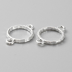 Verbindungsanhänger mit offener Rückseite aus Zinklegierung&nbsp;FIND-WH0139-69C-S