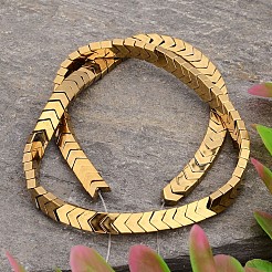 Гальванические стрелки немагнитные нити шарик синтетический гематит G-E295-10B