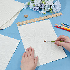50 Stück Rechteck mit Dreiecksmusterpapier&nbsp;DIY-WH0349-533
