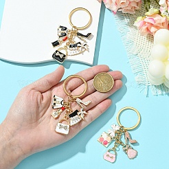 Брелок из сплава эмали&nbsp;KEYC-YW00151-01