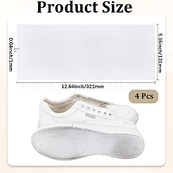Rechteckige Anti-Rutsch-Aufkleber aus Kunststoff für Schuhsohlen&nbsp;AJEW-CY0002-57