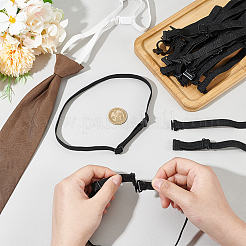 16 шт. регулируемые полиэстеровые эластичные ленты-удлинители для галстука-бабочки FIND-BC0005-75A-02