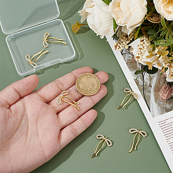 6шт латунные подвески со стразами KK-BC0014-26G