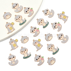 20шт 5 стиля подвески из сплава с эмалью&nbsp;ENAM-FS0003-12