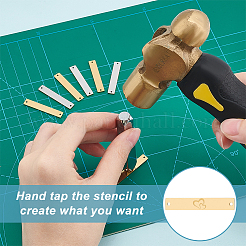 12 шт. 2-х цветные подвески-соединители из нержавеющей стали 304 STAS-BC0003-79