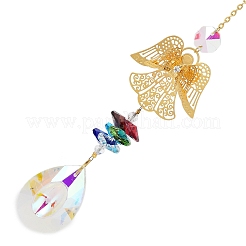 Ornements suspendus en alliage creux&nbsp;HJEW-Q012-07D