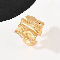 Кольца-манжеты из нержавеющей стали 304 для женщин RJEW-H255-01G-07