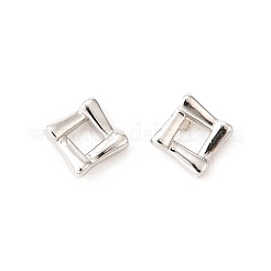 Clous d'oreilles en 925 argent sterling&nbsp;EJEW-P305-01A-P