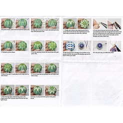 Наборы брелков с мячом для вышивки своими руками&nbsp;DIY-I064-A05