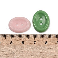 Кнопки фарфора 2-отверстие PORC-R010-05A