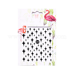 3d черные переводные наклейки переводные картинки MRMJ-R090-59-DP-M