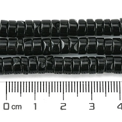 Бусины из натурального черного оникса G-D067-C01