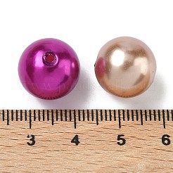 Абс пластмасса имитация жемчужина круглые бусины&nbsp;SACR-S074-14mm-M