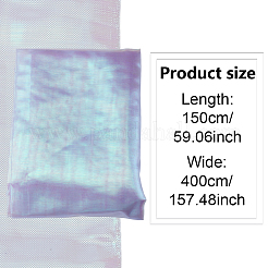 Лазерная полиэстеровая сетчатая ткань для поделок своими руками DIY-WH0888-06B