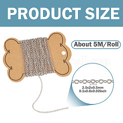Cadenas de cable de acero inoxidable 304 de 5 m&nbsp;CHS-TADJ0001-01P
