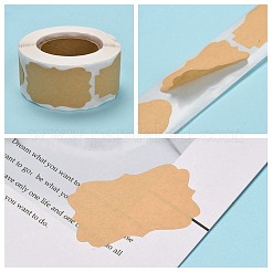 Selbstklebende Etikettenetiketten aus Kraftpapier&nbsp;DIY-WH0148-19