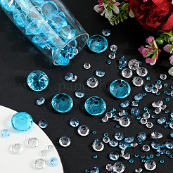 1100 шт. акриловые стразы с заостренной задней частью кабошоны&nbsp;GACR-SP0001-05B