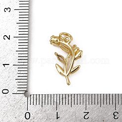 Латунные микро проложить кубического циркония подвески KK-Z120-06G-02