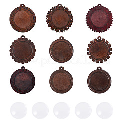 Наборы для изготовления подвесок из деревянного подноса своими руками&nbsp;DIY-TA0012-32