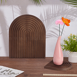 2 шт. арочных деревянных скульптурных украшений&nbsp;DJEW-WH0053-48