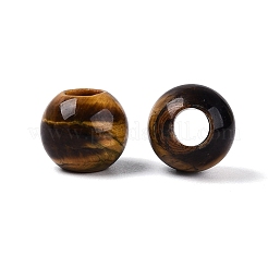 Natürliche Tigerauge europäischen Perlen&nbsp;G-Q602-09A-05
