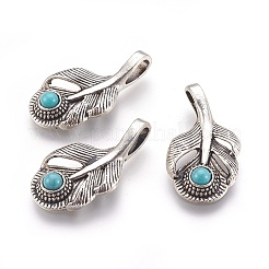 Сплавочные подвески тибетского стиля PALLOY-E465-01AS